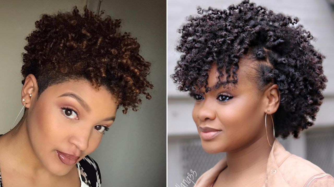 14 EASY HAIRSTYLES FOR SHORT NATURAL HAIR ON BLACK WOMEN