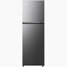 HISENSE 200L DOUBLE DOOR FRIDGE SILVER COLOUR (DEFROST)