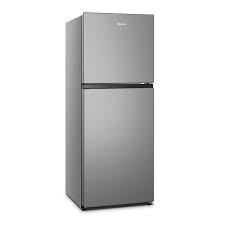 HISENSE 266L DOUBLE DOOR FRIDGE SILVER