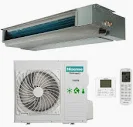 HISENSE 18000 BTU DUCTABLE AC R410A SINGLE PHASE