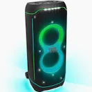 JBL Partybox Ultimate - Multi Purpose Party Speaker, with Wi-fi & Bluetooth Connectivity, Wireless, Lightshow, IPx4 Slashproof, Dual Mic & Guitar Inputs, Handle & Sturdy Wheels, Black