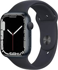 Apple Watch S7 45mm sport band Fitness Tracker, Blood Oxygen &amp; ECG Apps