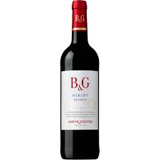 B&G MERLOT 2022 IGP PAYS D'OC 750ML