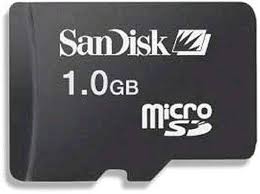 SanDisk Memory Card 1GB