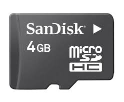 SanDisk Memory Card 4GB 