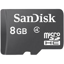 SanDisk Memory Card 8GB 