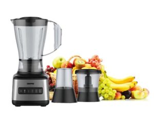 Geepas GSB44017 500W 3 in 1 Stainless Steel Blender