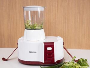 Geepas GSB9890 4 in 1 Food Processor, 600 W