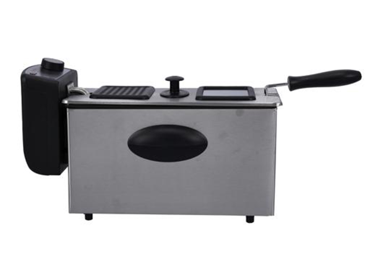 Geepas GDF36015 2180W Powerful 3L Deep Fryer with Overheat Protection & Chrome Plated Basket