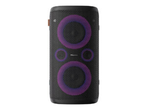 Hisense Ultimate Wireless Outdoor/Indoor Party Speaker with subwoofer, 2.0CH, 300W, IPX4 Waterproof,15 Hour Long-Lasting Battery, Bluetooth5.0, DJ and Karaoke Mode (HP100)