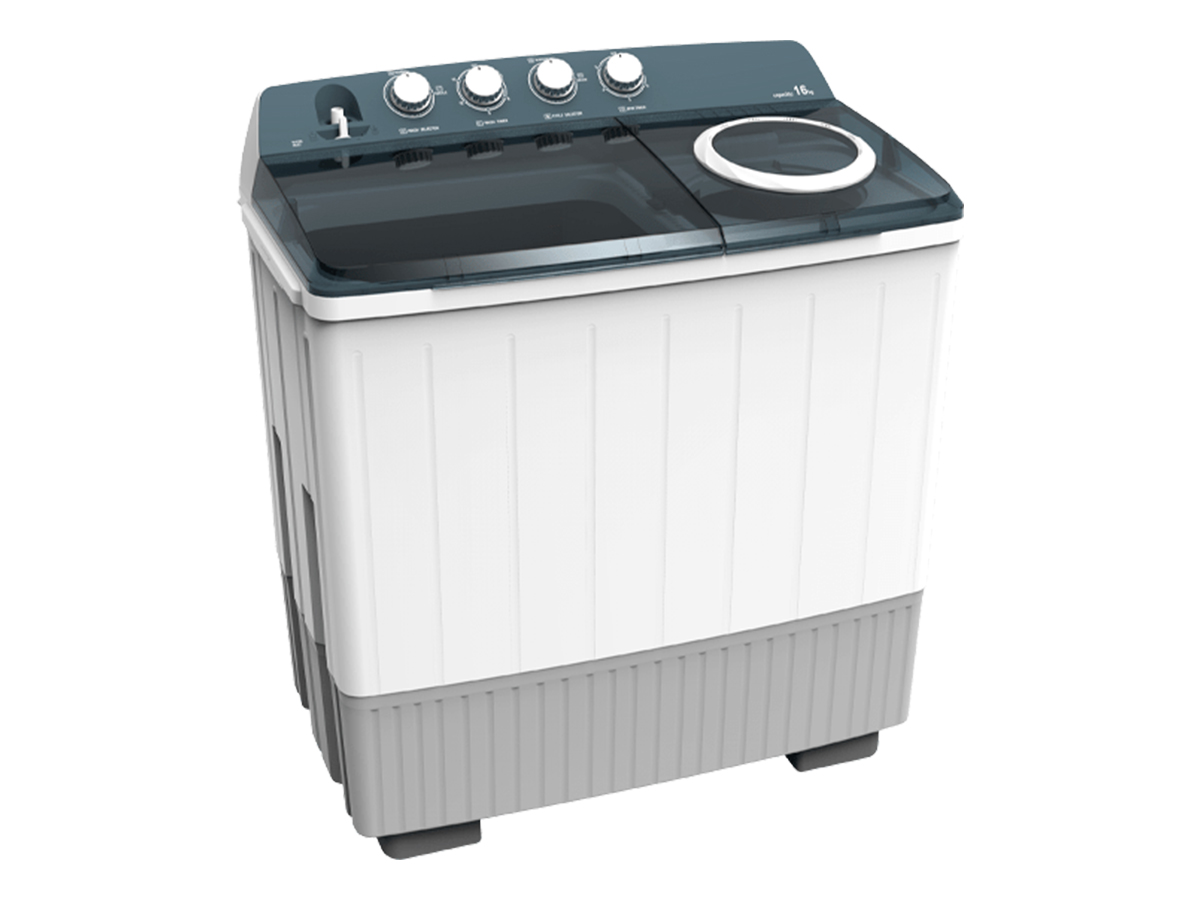 Hisense 12 Kg Twin Tub Washing Machine White WSBE121 