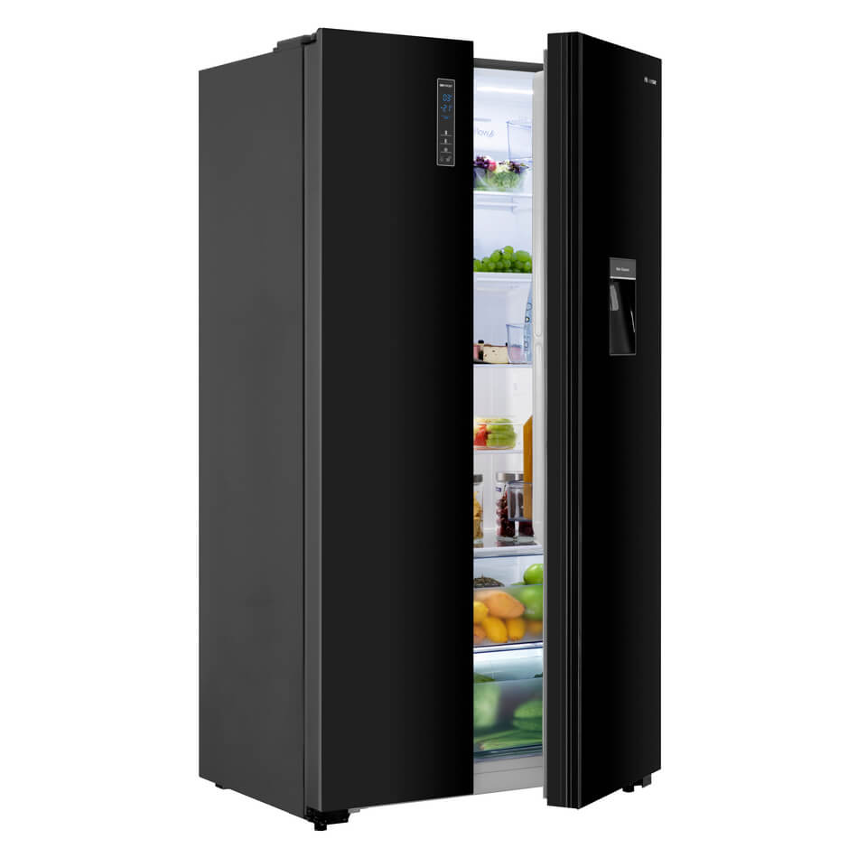 Hisense 670L Refrigerator H670SMIB-WD (Side By Side) 