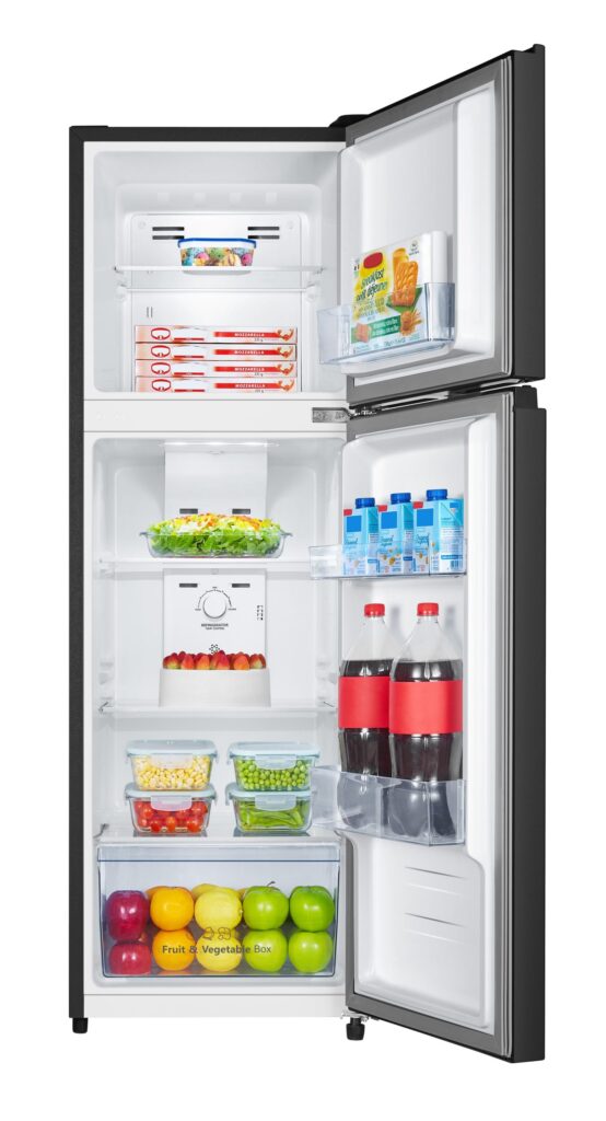 Hisense 222Litre RT222N4ASN Top Mount Freezer Double Door Refrigerator 