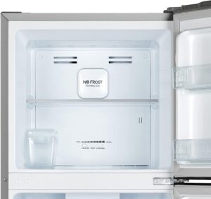 Hisense RT328N4DGN-Top Mount Referigerator Top Freezer 250L Net Capacity Fridge, Big Door Balcony, No Frost, LED Interior Light,Deodorizing Filter,Multi Air Flow