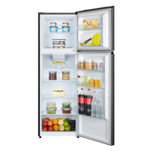 Hisense RT328N4DGN-Top Mount Referigerator Top Freezer 250L Net Capacity Fridge, Big Door Balcony, No Frost, LED Interior Light,Deodorizing Filter,Multi Air Flow