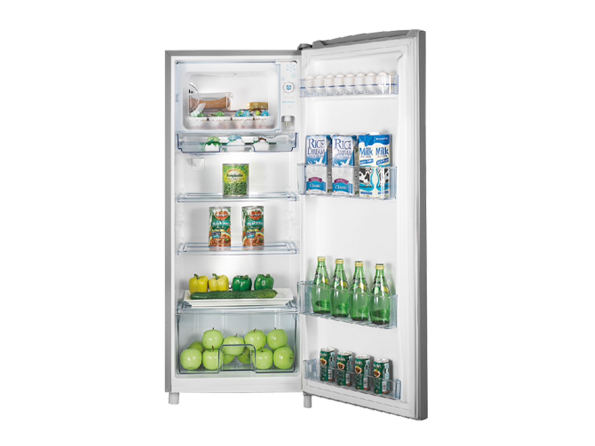 Hisense 229 Liter Refrigerator Single Door Compact Silver Model RR229D4WGU 