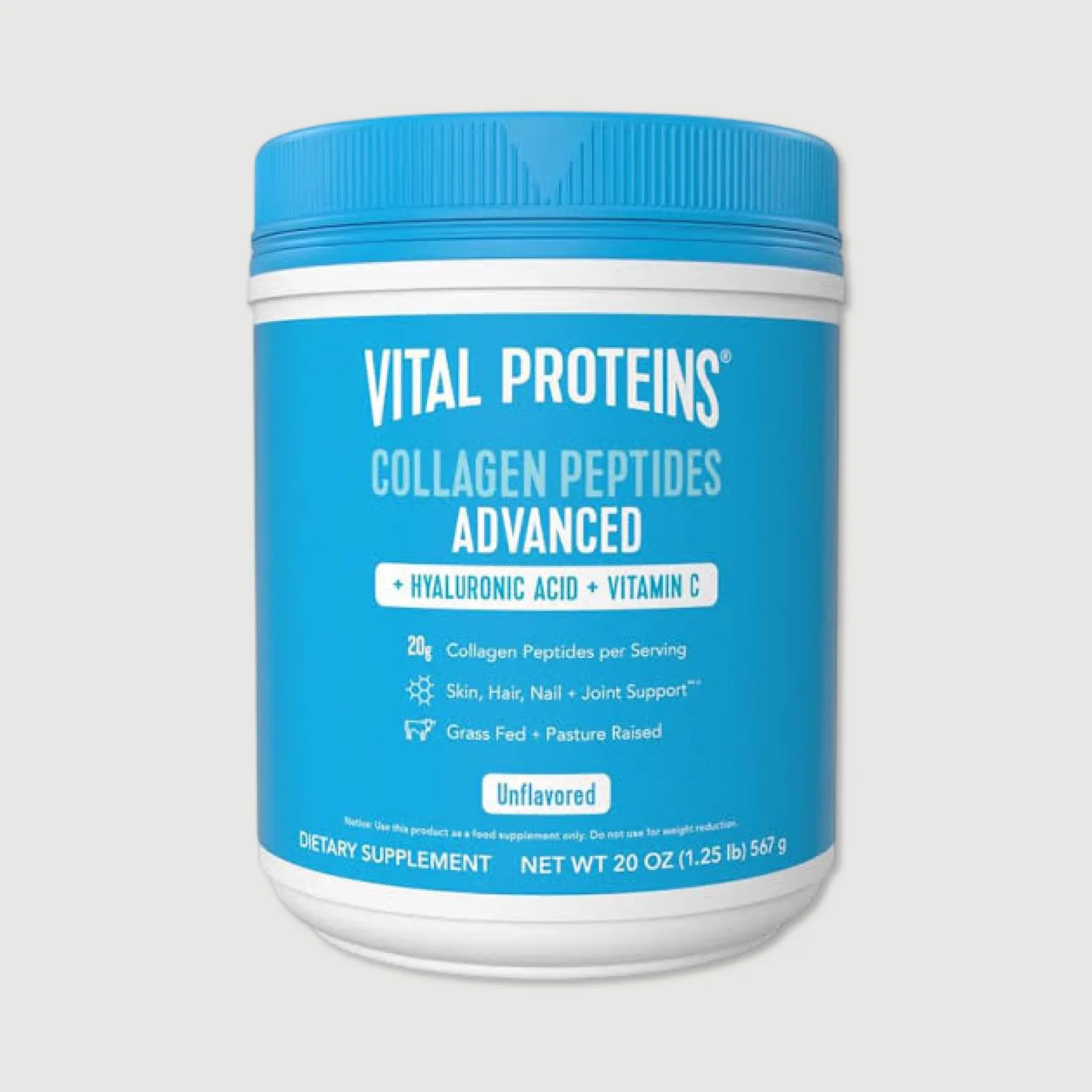 Vital Proteins Collagen Peptides Advanced with Hyaluronic Acid & Vitamin C