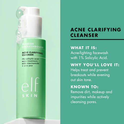 E.L.F Blemish Breakthrough Acne Clarifying Cleanser