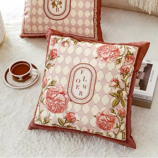 Flower Cushion Cover