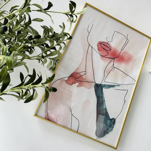 Watercolor Framed Print