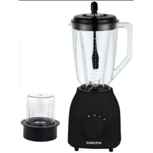 GlobalStar Juice Blender Juicer 2 In 1 1.5Litres GS-TY202B - Black