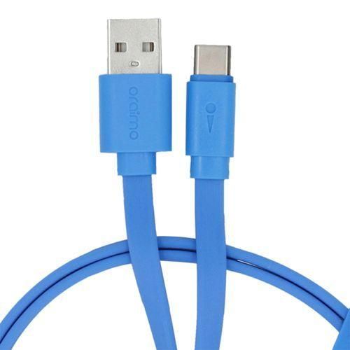 Oraimo Foldable Type C Usb Fast Charging And Fast Data Transfer Cable For All Phones Blue