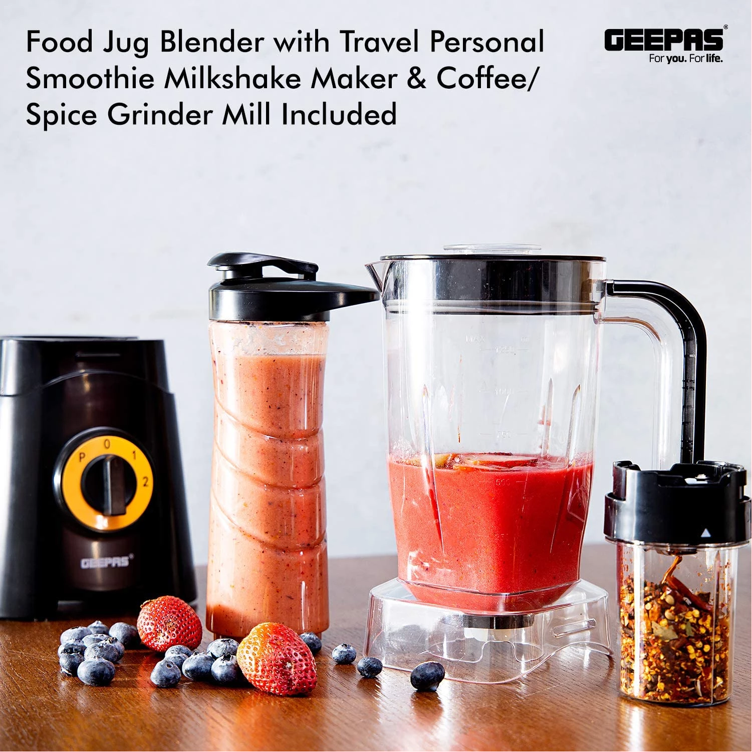 Geepas 3 in 1 blender