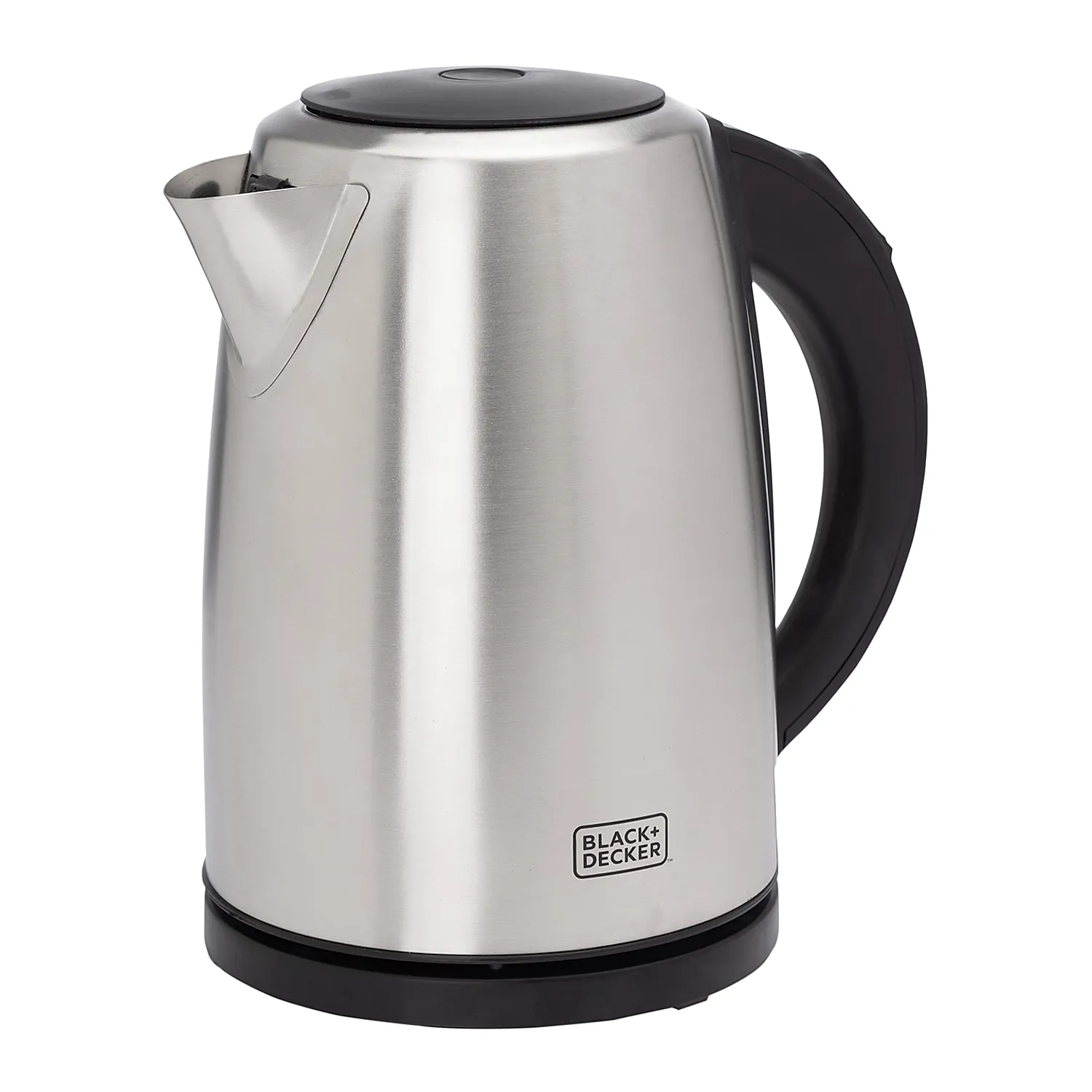 Black and decker 1.7 litre stainless steel kettle