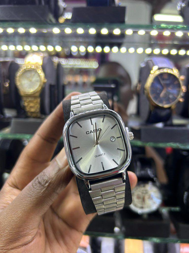 Casio Quartz Silver Watch