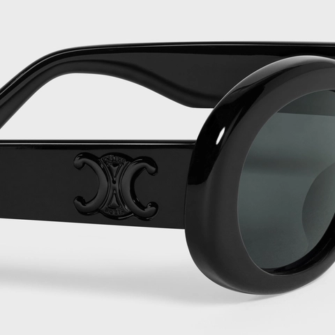 Triomphe 01 Sunglasses in Acetate BLACK