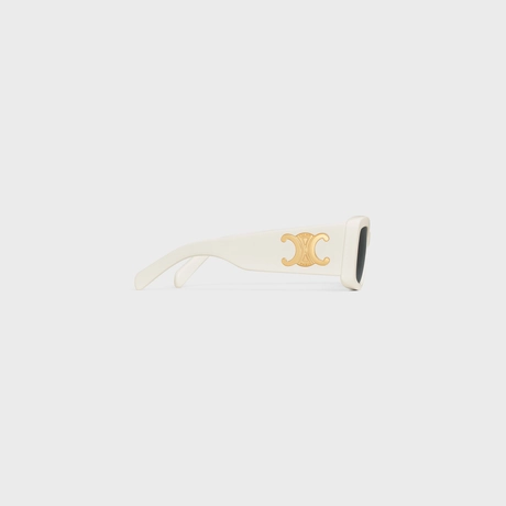 Triomphe XL 01 Sunglasses in IVORY