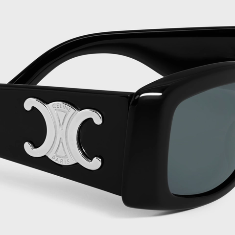 Triomphe XL 01 Sunglasses in Acetate  BLACK