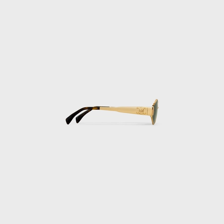 Triomphe Metal 02 Sunglasses in Metal GOLD / GREEN