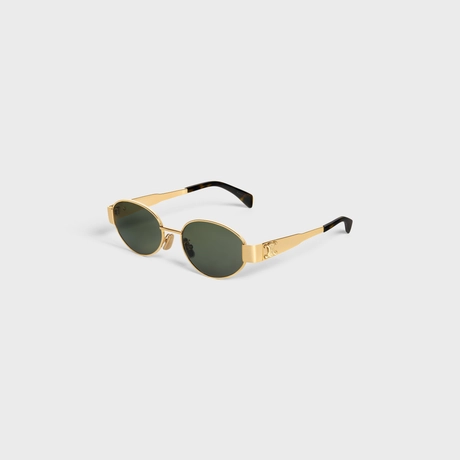 Triomphe Metal 01 sunglasses in Metal GOLD / GREEN