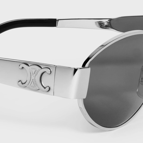 Triomphe Metal 01 sunglasses in Metal SILVER / SMOKE