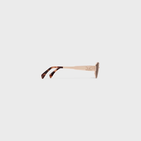 Triomphe Metal 01 sunglasses in Metal ROSE GOLD / BROWN