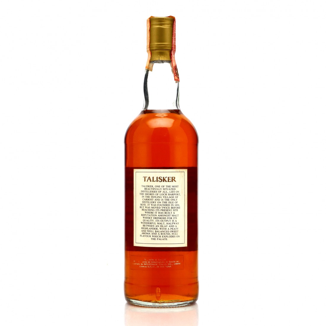 Talisker 1970 Intertrade 16 Year Old Cask Strength