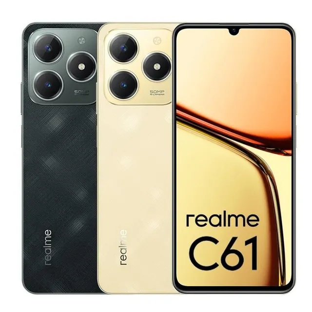 REALME C61 6GB RAM 128GB ROM 5000 mAh BATTERY