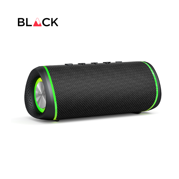 BLACK BassBox 2 Wireless Bluetooth Speaker, 12W, Upto 5H Playtime, 1 Yr Warranty