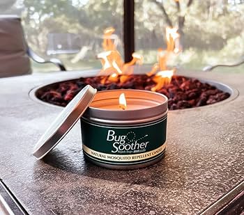 Insect repellant candle