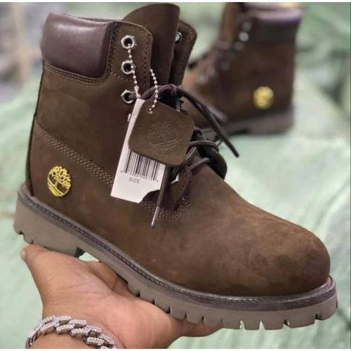 Classic 6-Inch Waterproof Leather Boot - Coffee Brown