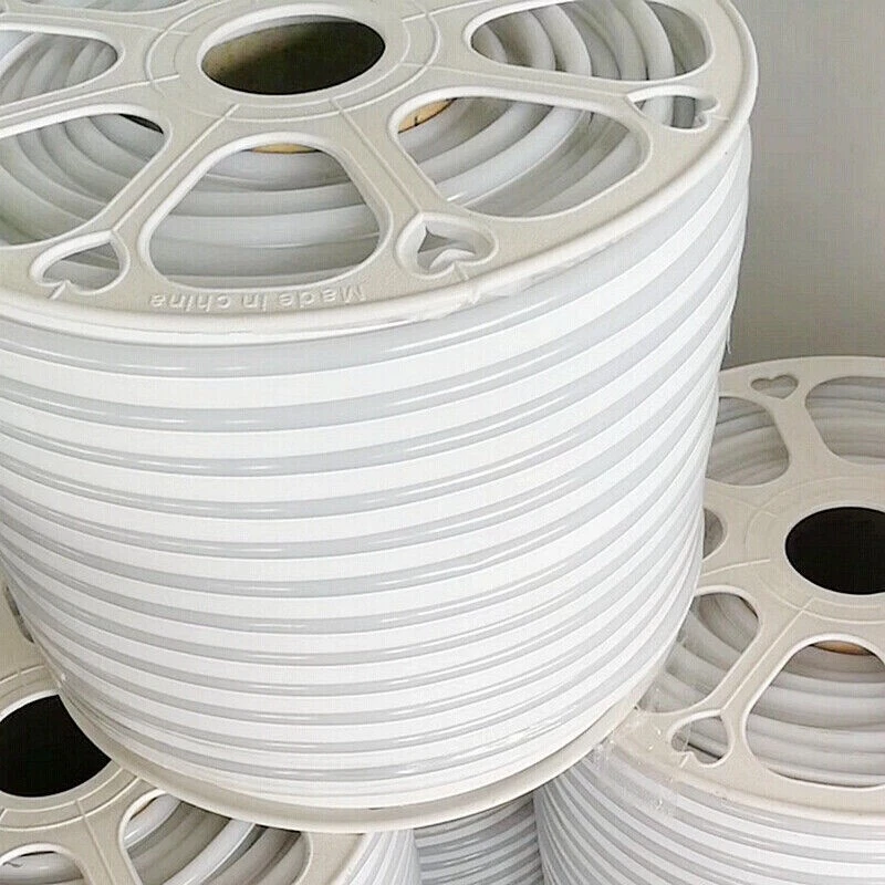 50ft Waterproof Flex LED Neon Rope Light Strip 110V IP67 Home Party Bar Lights