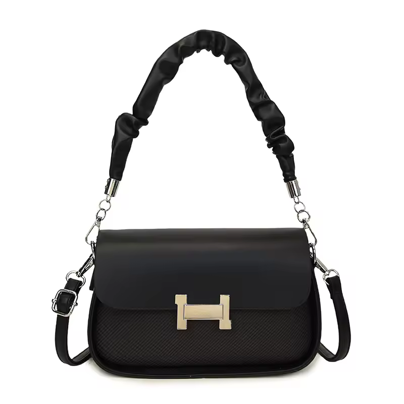 High Quality Fashionable Crossbody Bag Women's Designer Leather Handbag Minimalist Solid Color With Adjustable Shoulder Strap