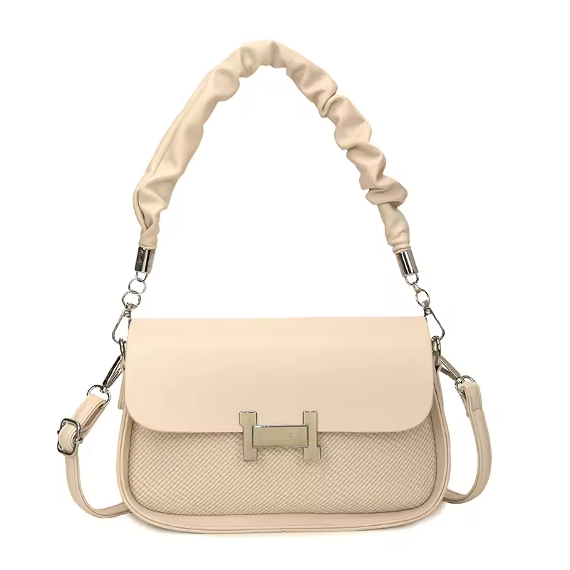 High Quality Fashionable Crossbody Bag Women's Designer Leather Handbag Minimalist Solid Color With Adjustable Shoulder Strap