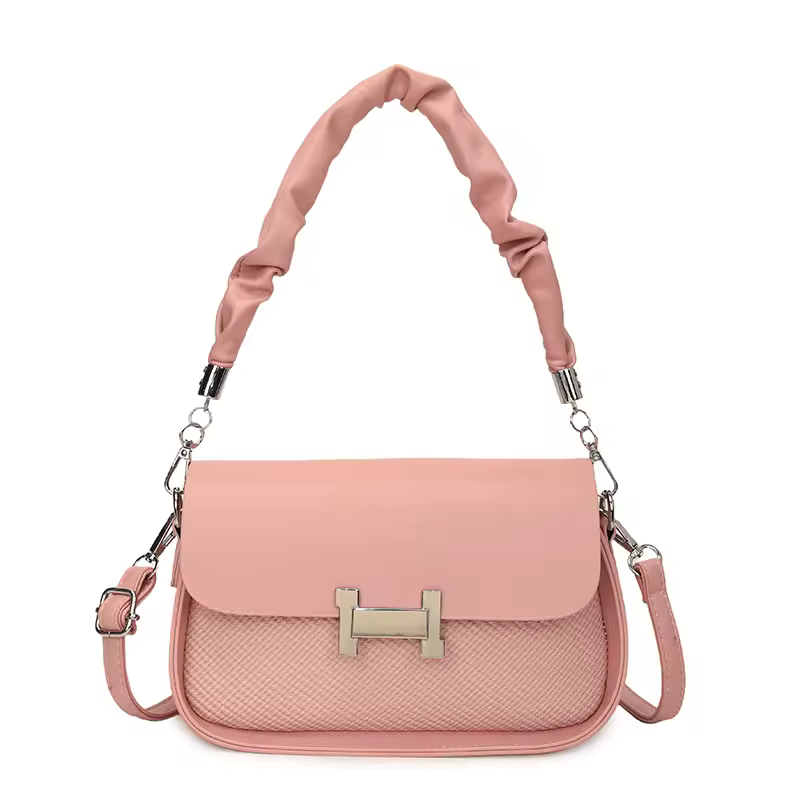 High Quality Fashionable Crossbody Bag Women's Designer Leather Handbag Minimalist Solid Color With Adjustable Shoulder Strap