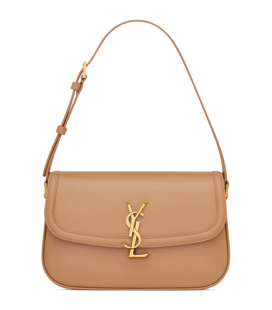 Saint Laurent Mini Leather Solferino Satchel