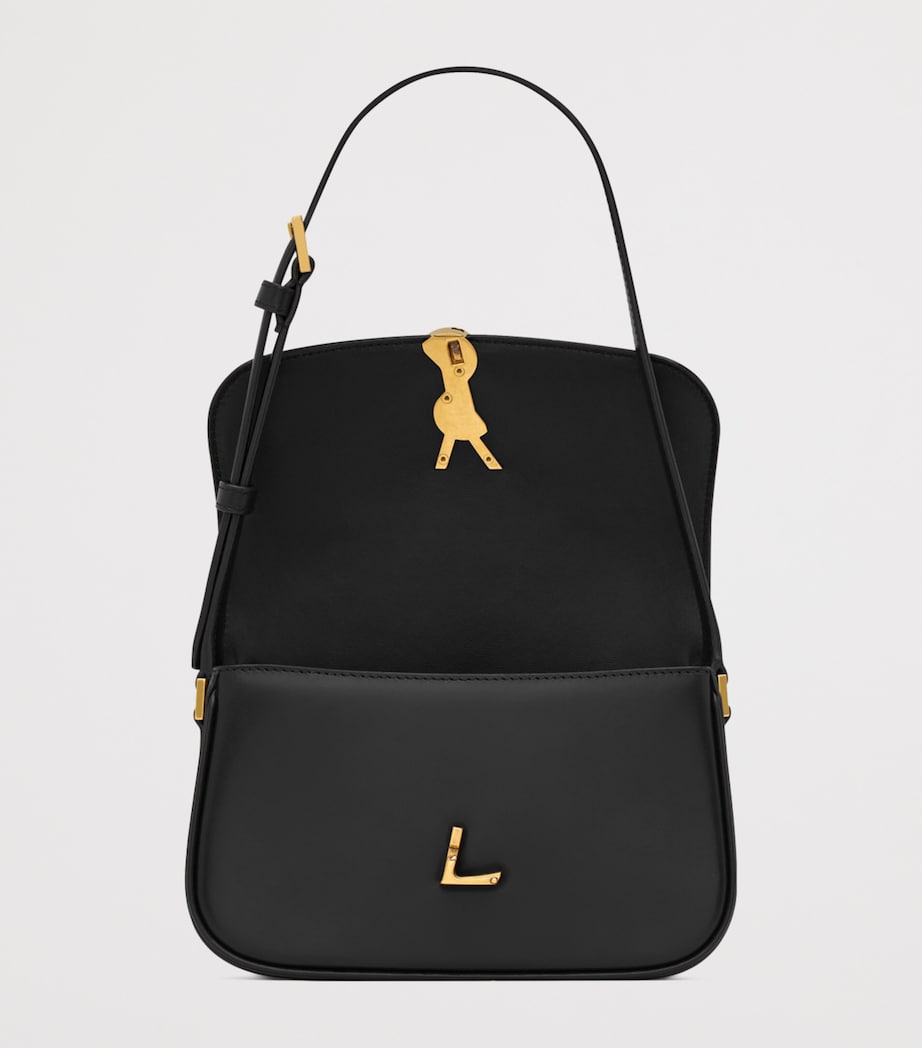 Saint Laurent Mini Leather Solferino Satchel