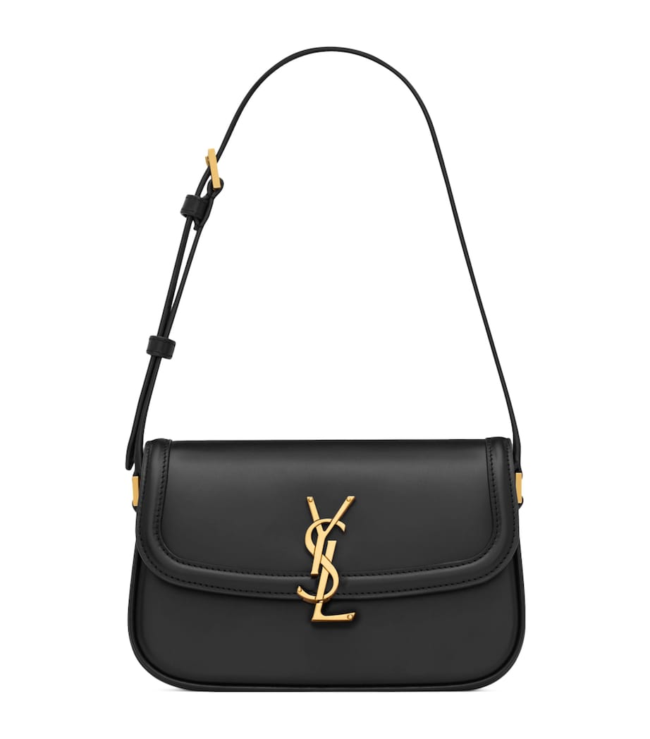 Saint Laurent Mini Leather Solferino Satchel