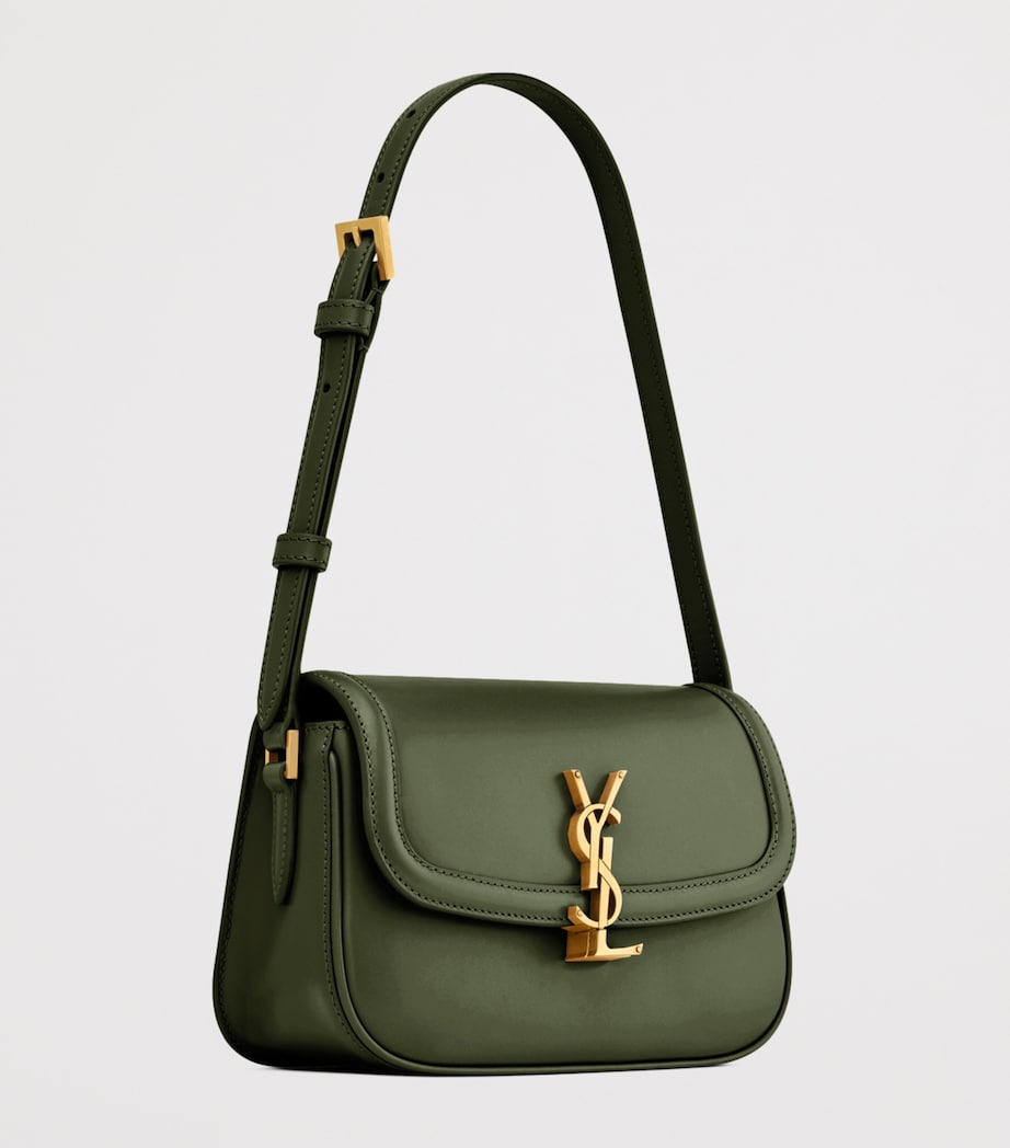 Saint Laurent Mini Leather Solferino Satchel