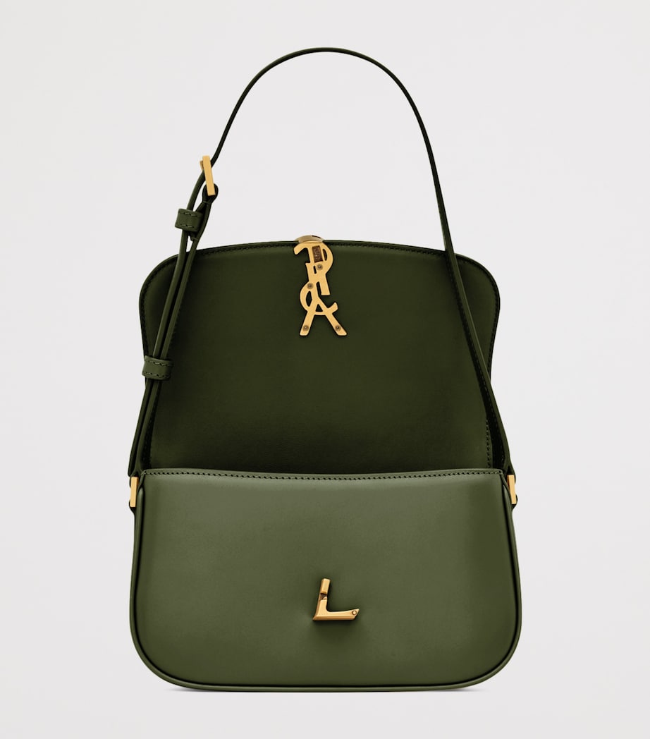 Saint Laurent Mini Leather Solferino Satchel